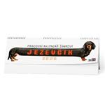 Desk Calendar 2026 Work Genre Calendar - Dachshund