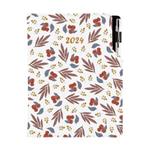 Diary DESIGN daily A5 2024 SK - Rowan berry