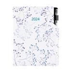 Diary DESIGN weekly A5 2024 CZ - Wildflowers