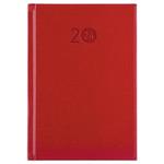 Diary LIBRA weekly A5 2024 Czech - red