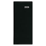 Monthly Diary 2026 Božka PVC pocket - black
