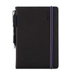 Note AMOS A5 Lined - black/blue 