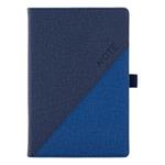 Note DIEGO A5 Squared- blue/dark blue