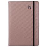 Note ELASTIC A5 Lined - powdered/black 