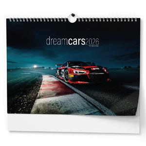 Wall Calendar 2026 Dream Cars