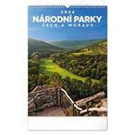 Wall Calendar 2026 National Parks of Bohemia and Moravia