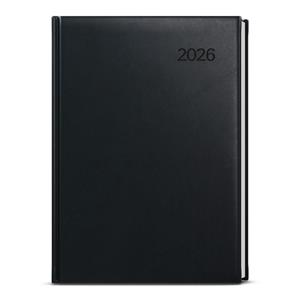 Weekly Diary 2026 Oskar Vivella A5 - black